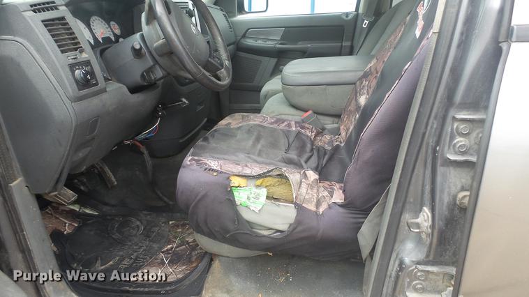 image for item DD7313 2007 Dodge Ram 2500 STL Longhorn Quad Cab pickup truck