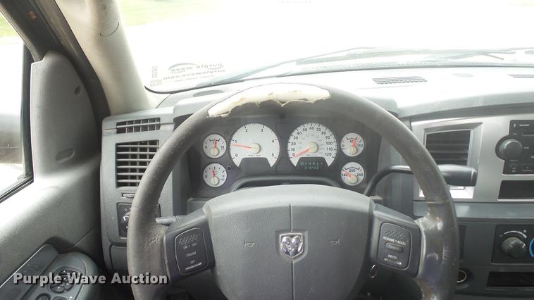 image for item DD7313 2007 Dodge Ram 2500 STL Longhorn Quad Cab pickup truck