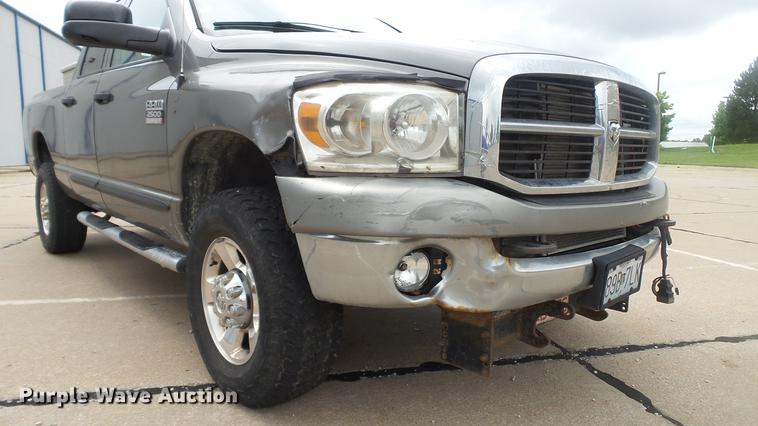 image for item DD7313 2007 Dodge Ram 2500 STL Longhorn Quad Cab pickup truck
