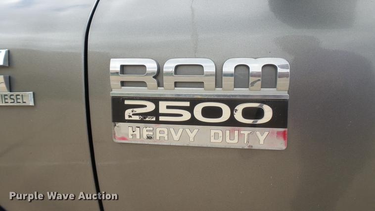 image for item DD7313 2007 Dodge Ram 2500 STL Longhorn Quad Cab pickup truck