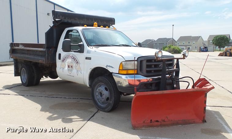 image for item DD7321 2000 Ford F550 Super Duty XL dump truck