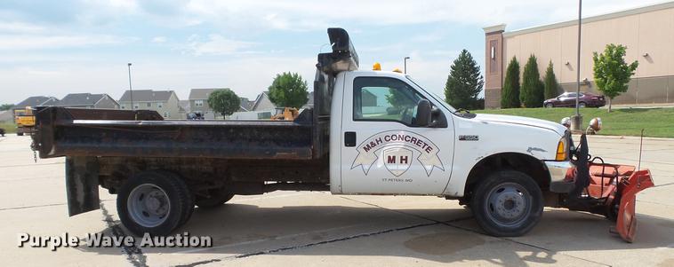 image for item DD7321 2000 Ford F550 Super Duty XL dump truck