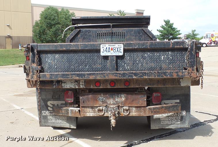 image for item DD7321 2000 Ford F550 Super Duty XL dump truck