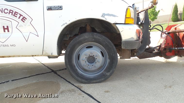 image for item DD7321 2000 Ford F550 Super Duty XL dump truck