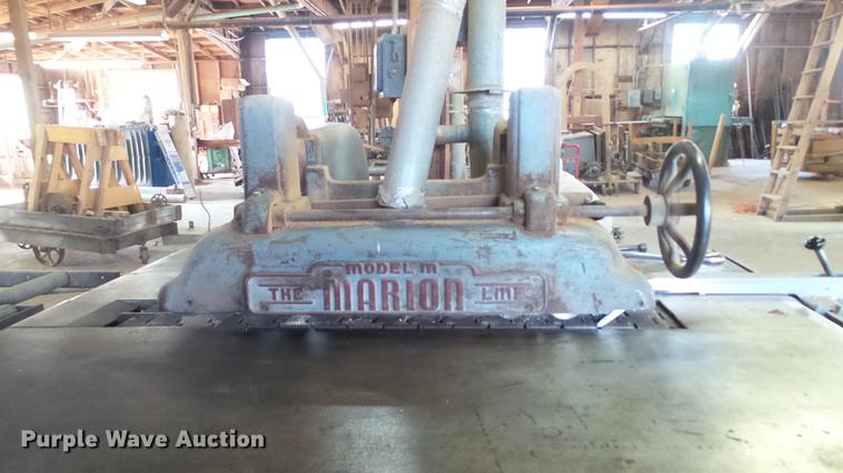 image for item DD7322 Marion M-Series straight line rip saw