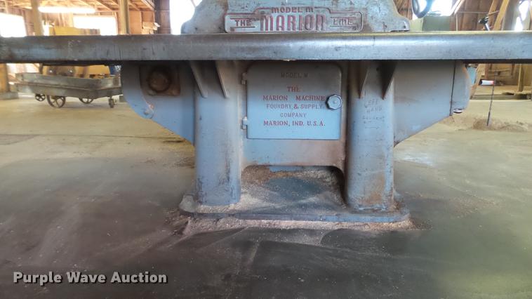 image for item DD7322 Marion M-Series straight line rip saw