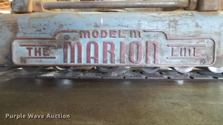 image for item DD7322 Marion M-Series straight line rip saw