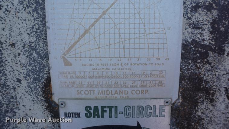 image for item DD7765 1979 GMC 6000 crane truck