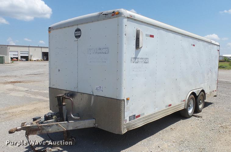 image for item DE7198 2004 Wells Cargo enclosed cargo trailer