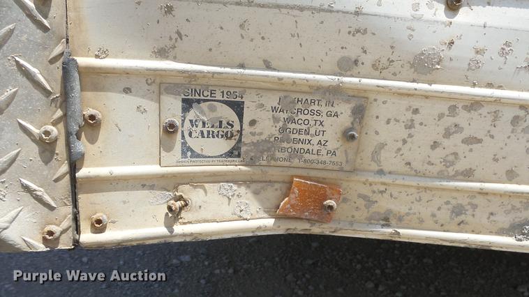 image for item DE7198 2004 Wells Cargo enclosed cargo trailer
