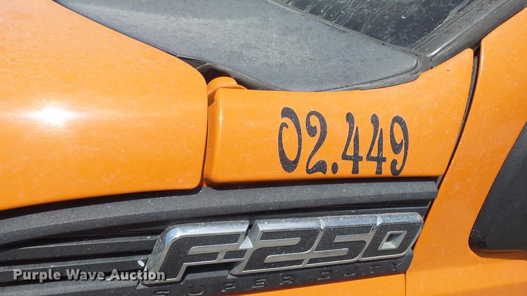 image for item DE7209 2013 Ford F250 Super Duty SuperCab pickup truck