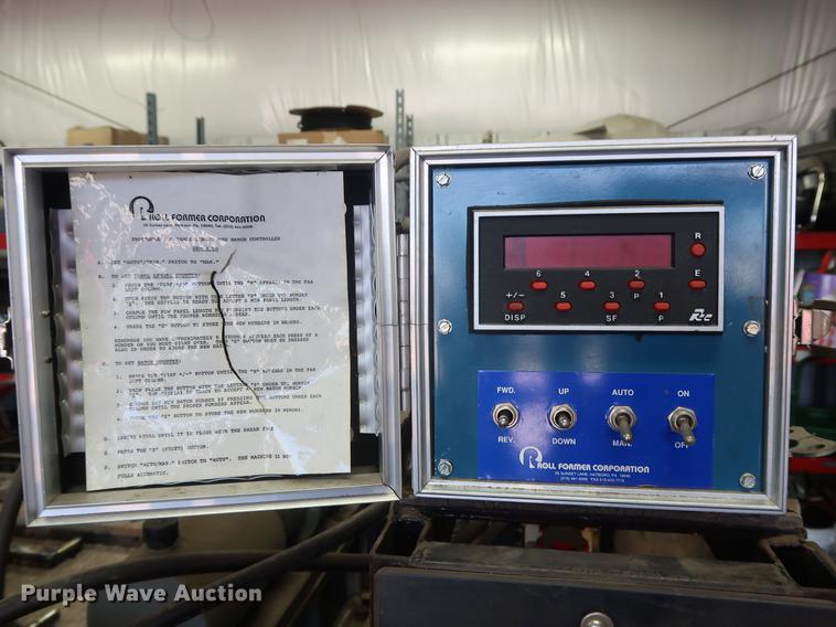 image for item DF2309 Roll Former Corporation VS-150 standing seam sheet metal roller