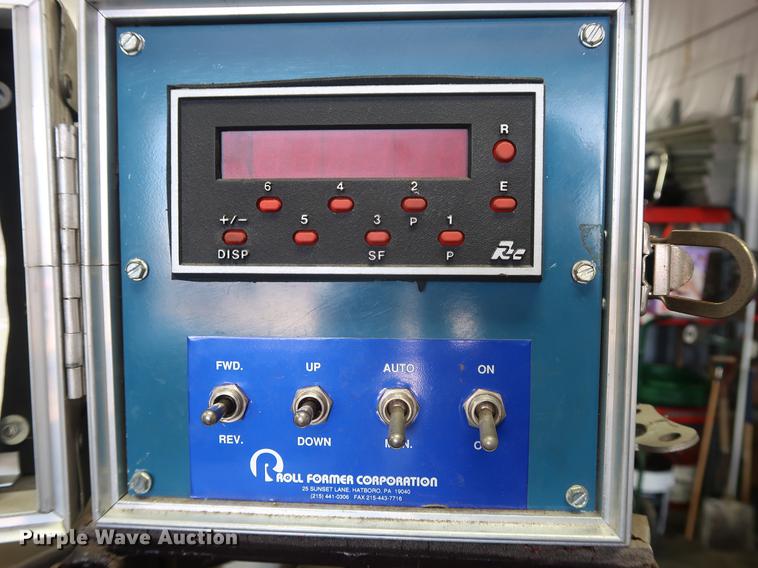 image for item DF2309 Roll Former Corporation VS-150 standing seam sheet metal roller