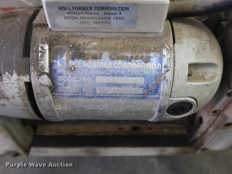 image for item DF2311 Roll Former standing seam sheet metal roller