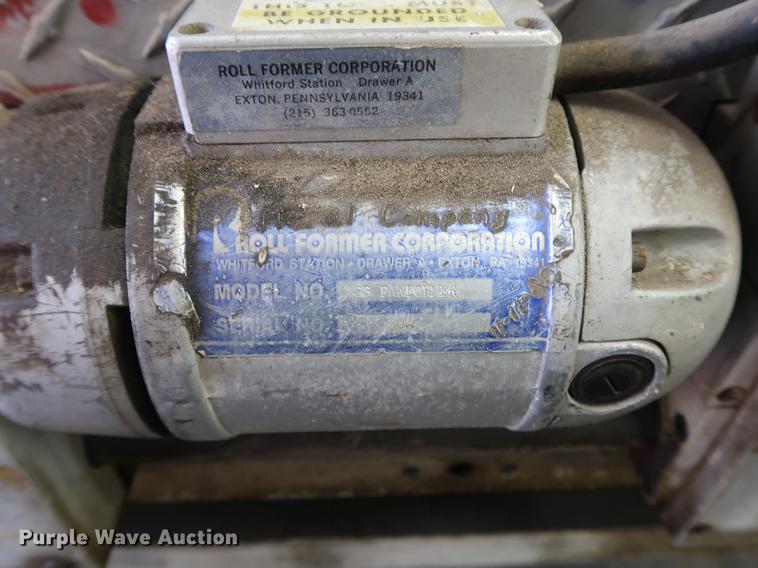 image for item DF2311 Roll Former standing seam sheet metal roller