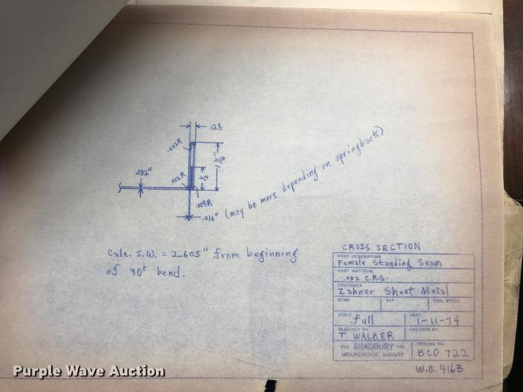 image for item DF2312 Lock former standing seam panel roller