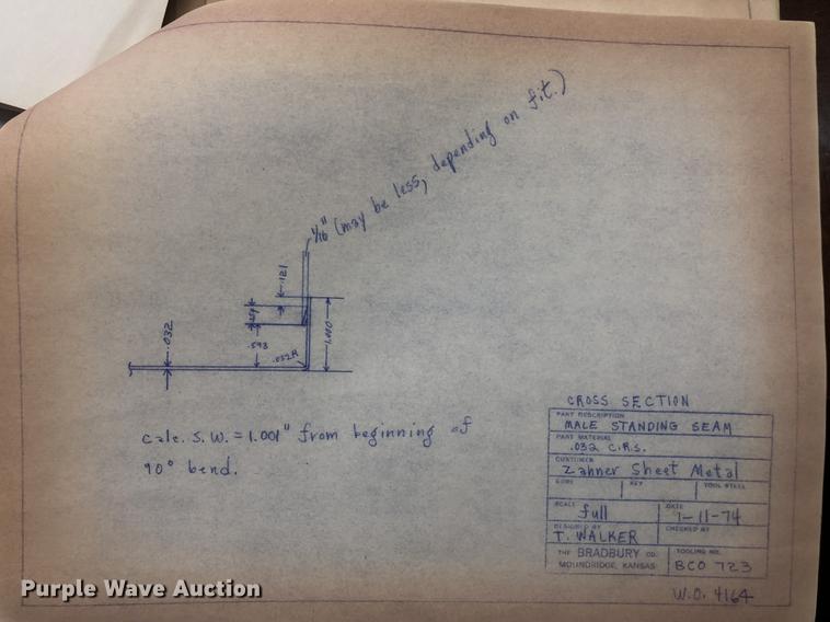 image for item DF2312 Lock former standing seam panel roller