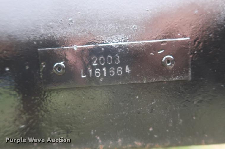 image for item DF2321 2003 Towmaster tilt deck equipment trailer