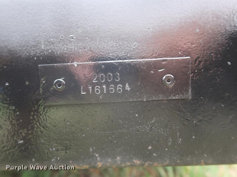 image for item DF2321 2003 Towmaster tilt deck equipment trailer