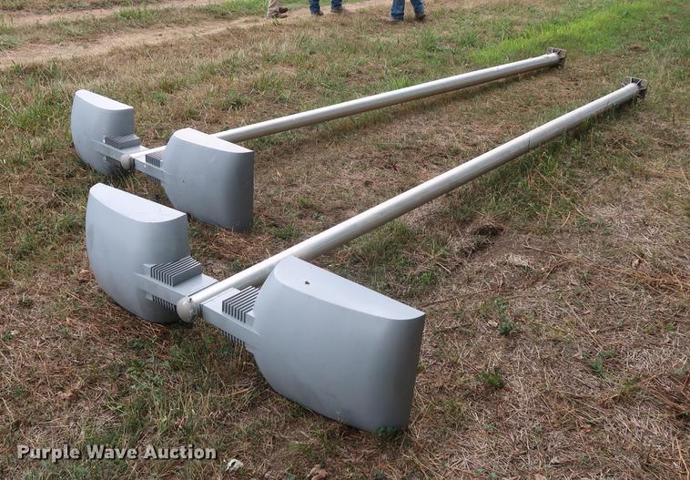 image for item DF2327 (2) 18'H double light parking lot poles