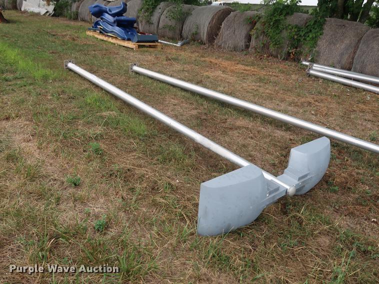 image for item DF2327 (2) 18'H double light parking lot poles