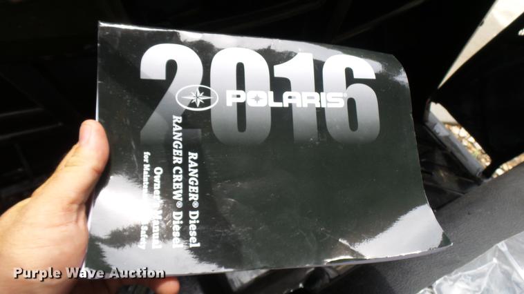 image for item DF3265 2016 Polaris Ranger 1000 utility vehicle