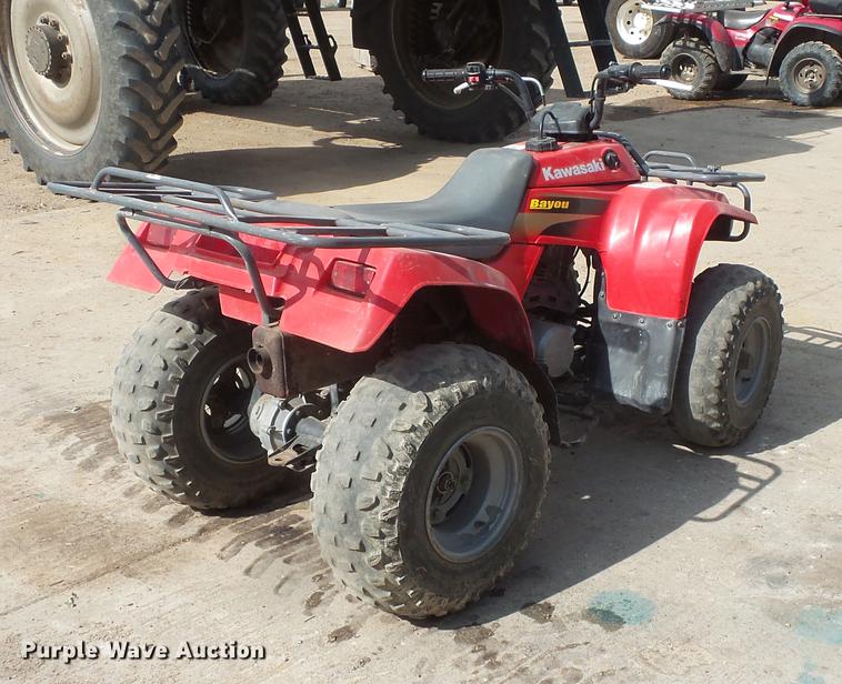 image for item DV9461 2001 Kawasaki Bayou 220 ATV