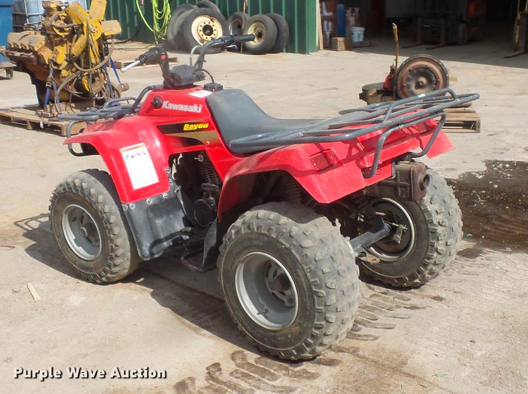 image for item DV9461 2001 Kawasaki Bayou 220 ATV