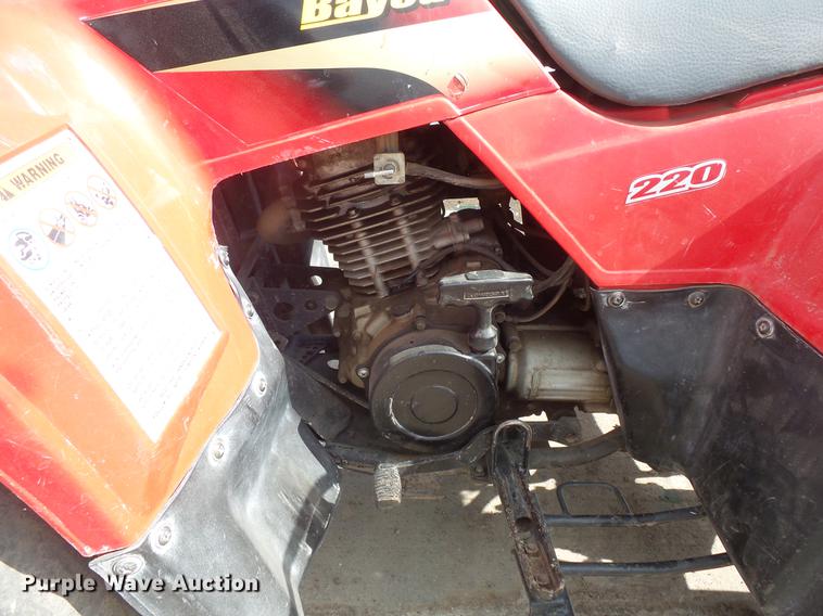 image for item DV9461 2001 Kawasaki Bayou 220 ATV