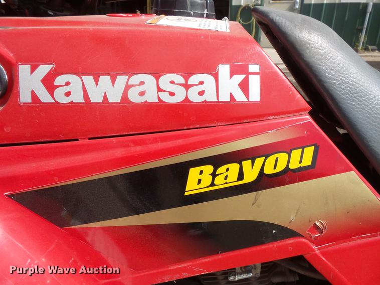 image for item DV9461 2001 Kawasaki Bayou 220 ATV