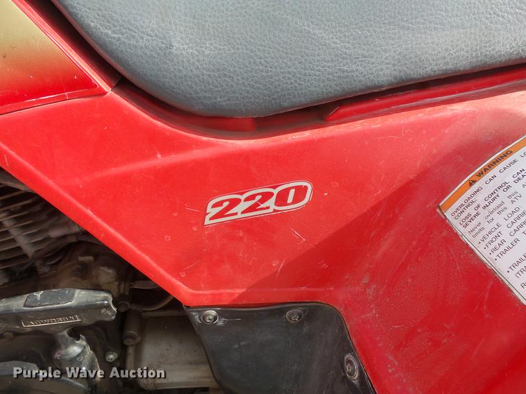 image for item DV9461 2001 Kawasaki Bayou 220 ATV