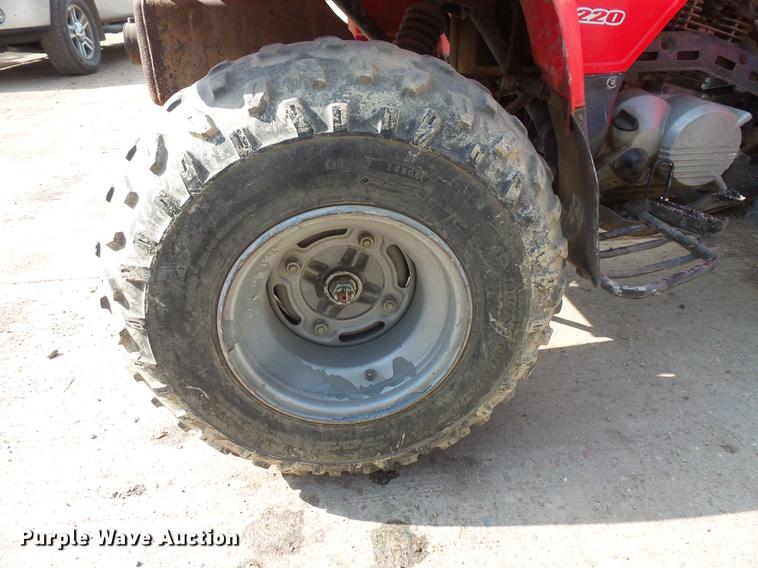 image for item DV9461 2001 Kawasaki Bayou 220 ATV