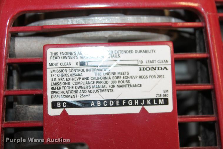 image for item DZ9869 Honda FG110 tiller