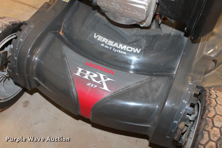 image for item DZ9871 Honda HRX217 lawn mower