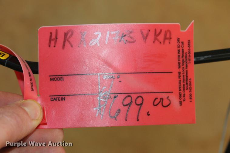 image for item DZ9871 Honda HRX217 lawn mower