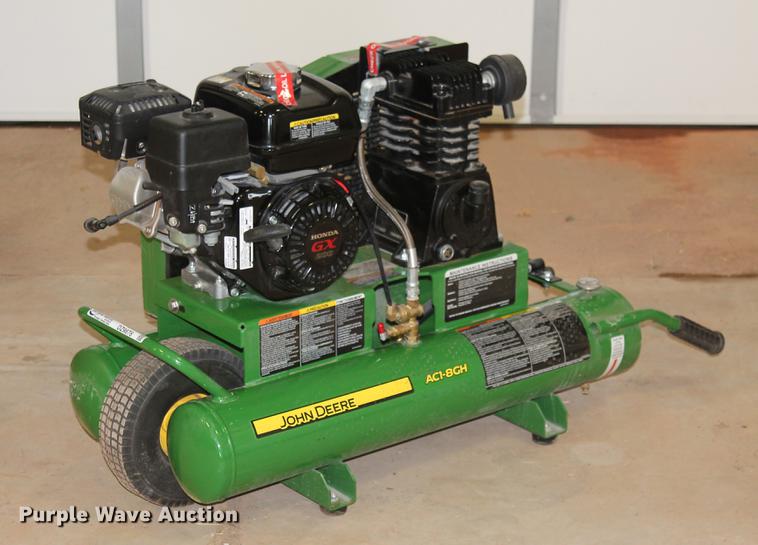 image for item DZ9878 John Deere AC1-8GH air compressor
