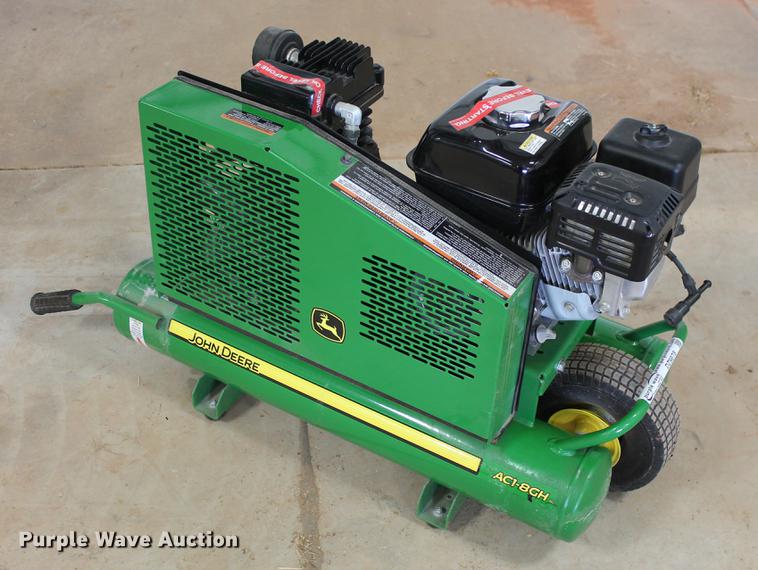 image for item DZ9878 John Deere AC1-8GH air compressor