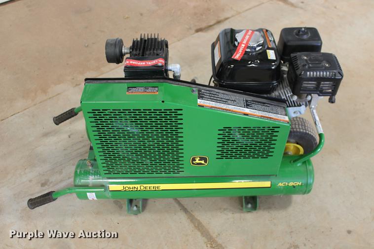 image for item DZ9878 John Deere AC1-8GH air compressor