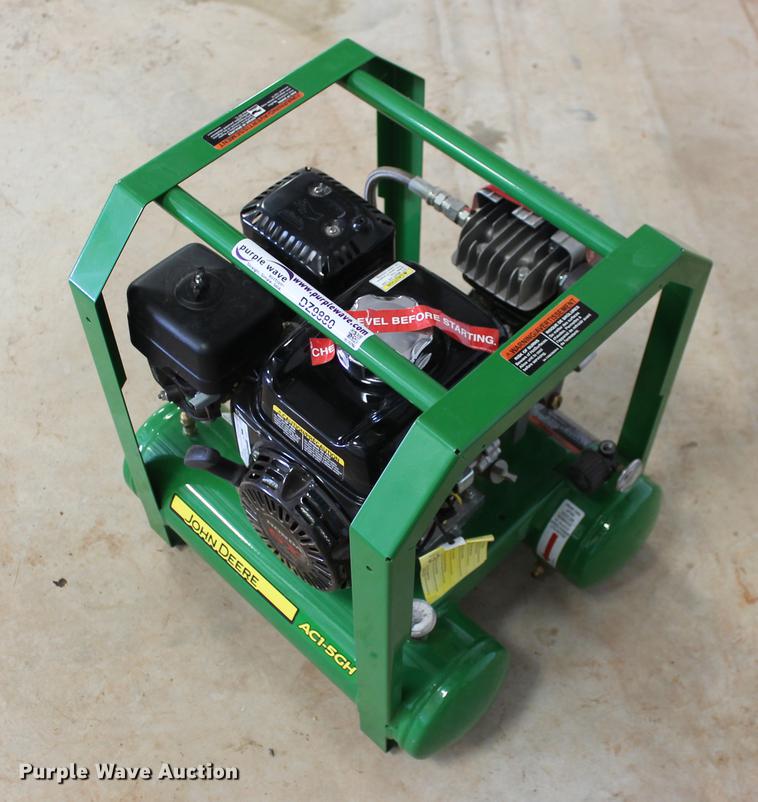 image for item DZ9880 John Deere AC1-5GH air compressor