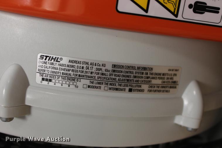 image for item DZ9884 Stihl BR450 blower