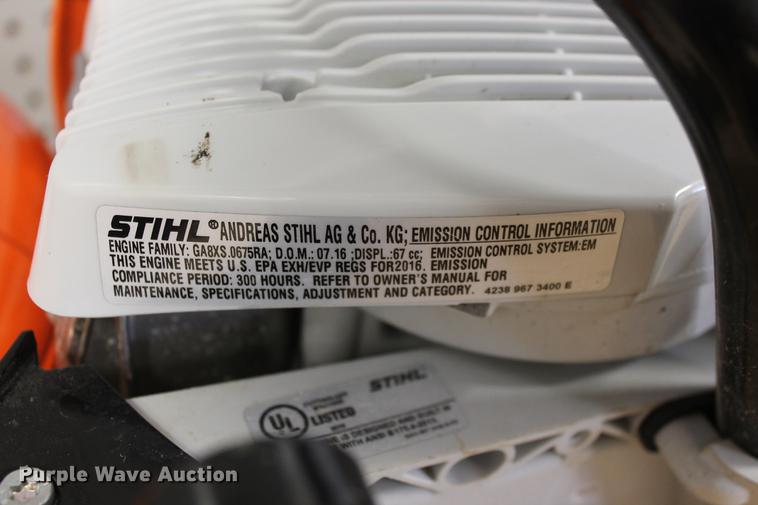 image for item DZ9888 Stihl TS420 cut-off saw