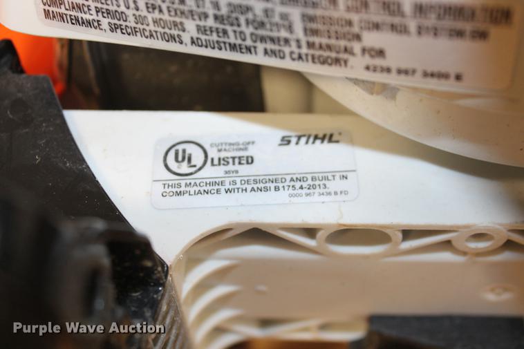 image for item DZ9888 Stihl TS420 cut-off saw