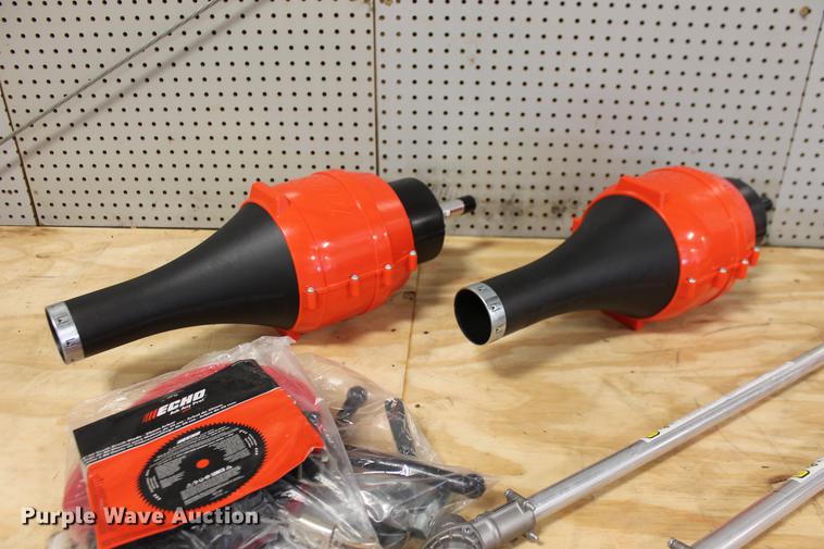 image for item DZ9889 Echo PAS-225 Powerhead with blower and brush cutter attachments