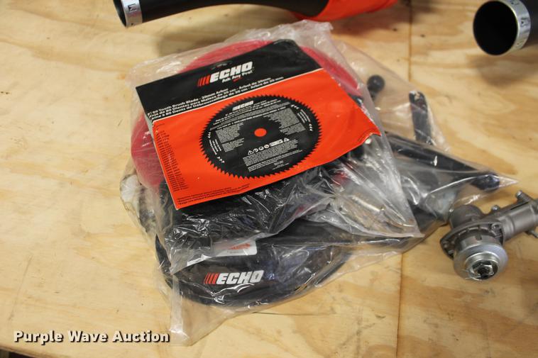 image for item DZ9889 Echo PAS-225 Powerhead with blower and brush cutter attachments