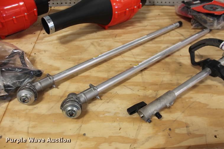 image for item DZ9889 Echo PAS-225 Powerhead with blower and brush cutter attachments