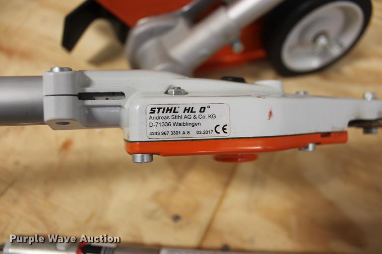 image for item DZ9890 Stihl HT86C pole saw with hedge clipper and edge trimmer attachments