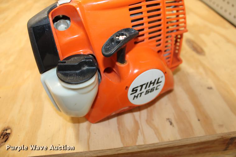 image for item DZ9890 Stihl HT86C pole saw with hedge clipper and edge trimmer attachments