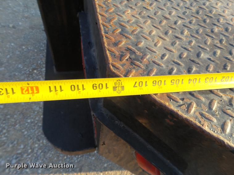 image for item EI9637 2008 Ford F350 Super Duty SuperCab bale bed pickup truck