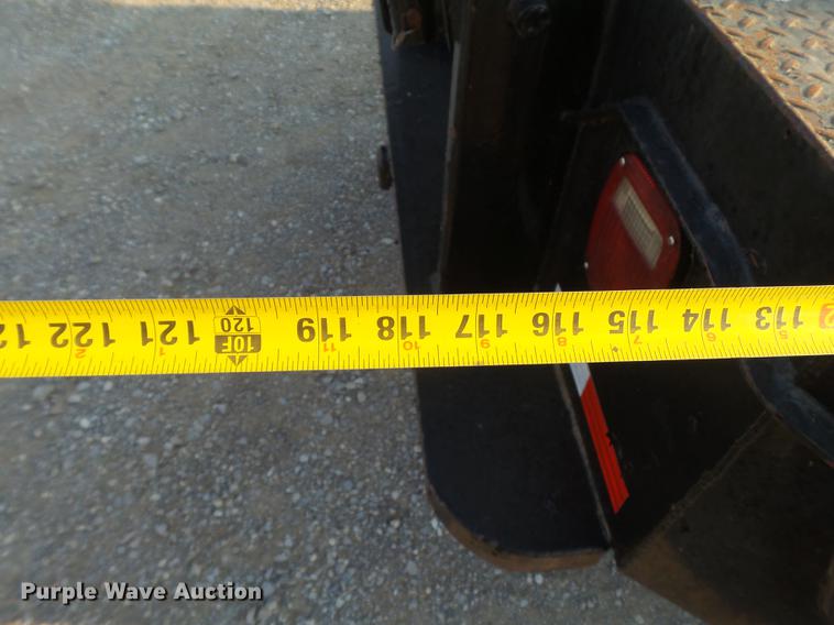 image for item EI9637 2008 Ford F350 Super Duty SuperCab bale bed pickup truck