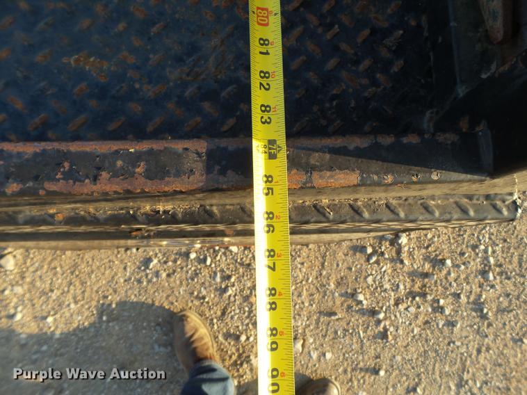 image for item EI9637 2008 Ford F350 Super Duty SuperCab bale bed pickup truck